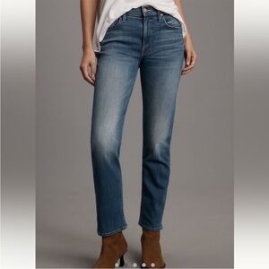 NWT MOTHER THE RIDER MID RISE STRAIGHT LEG ANKLE JEANS SIZE 26